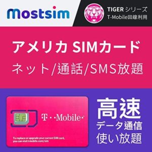 アメリカ旅行 Amazonのmost Simカード使ってみた T Mobile