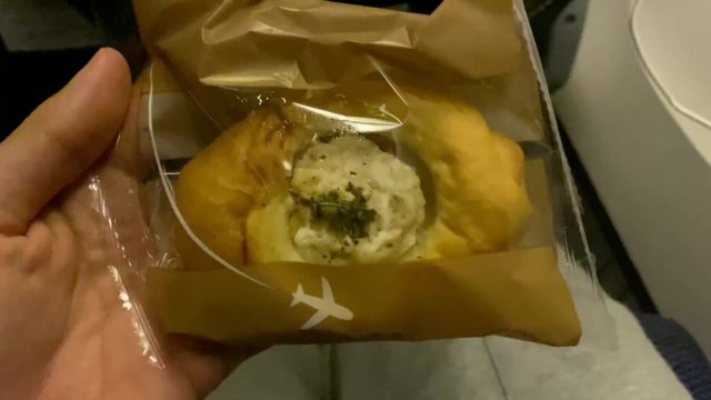 WDW旅行記 羽田シカゴ　プレエコ機内食